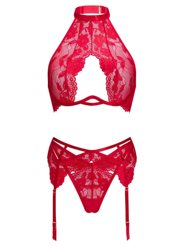 Ann Summers Sultry Secrets Crotchless Set