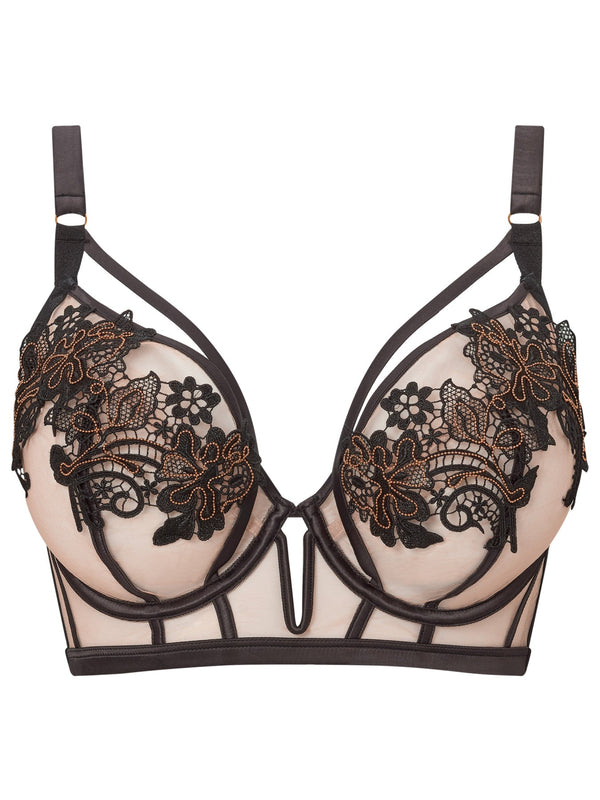 Ann Summers Enticement Non Pad Plunge Black