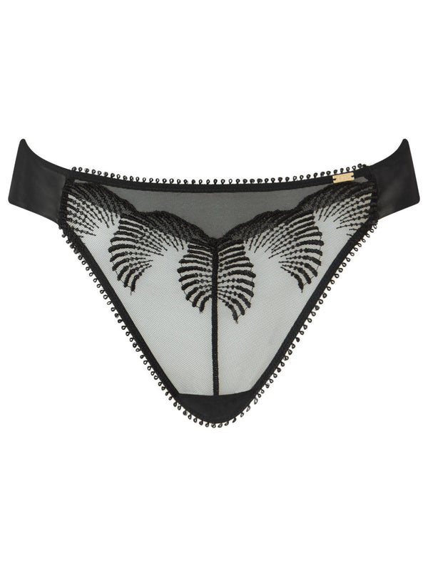 Ann Summers Lana High Leg Black