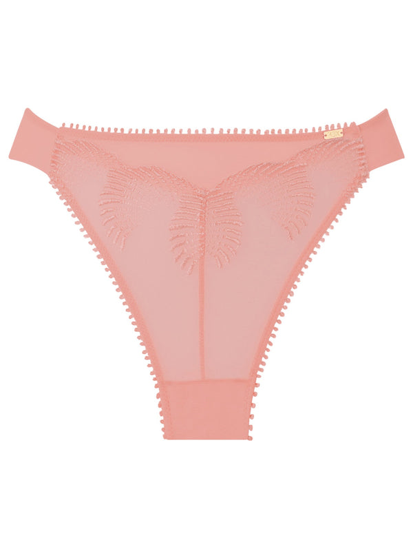 Ann Summers Lana High Leg Light Pink