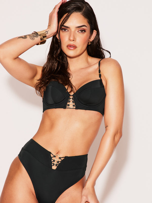 Ann Summers Miami Dreams High Waisted Bikini Bottoms