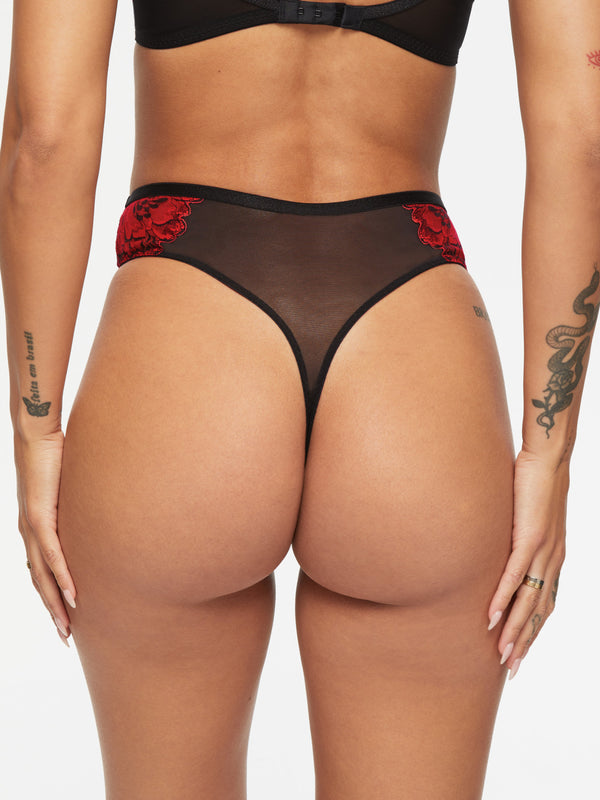 Ann Summers Nightfall High Waist Thong Panty