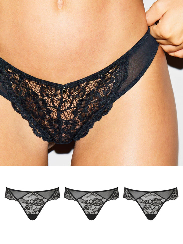 Ann Summers Sexy Lace 3 pack Brazilian