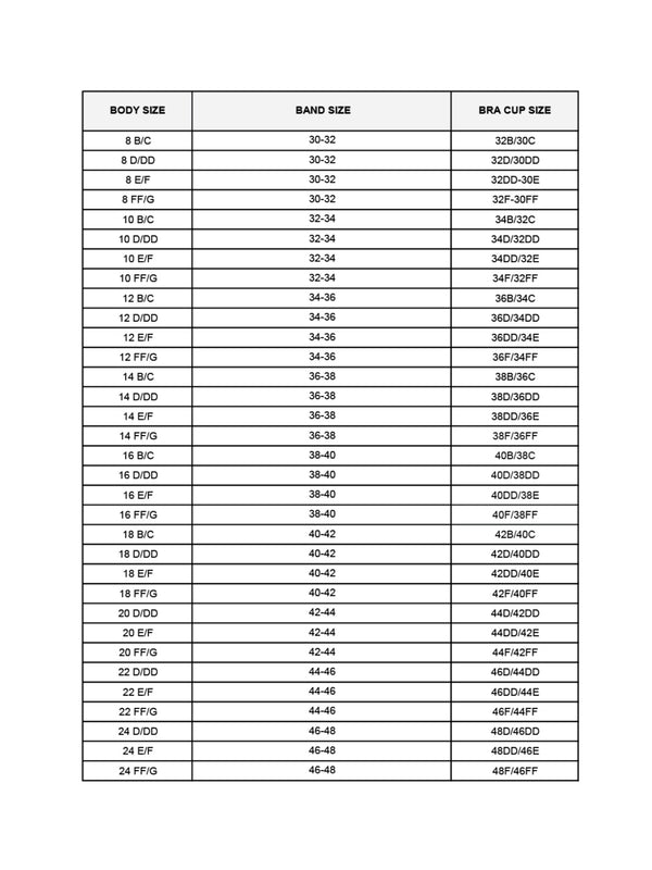 Ann Summers Faithful Non Padded Body