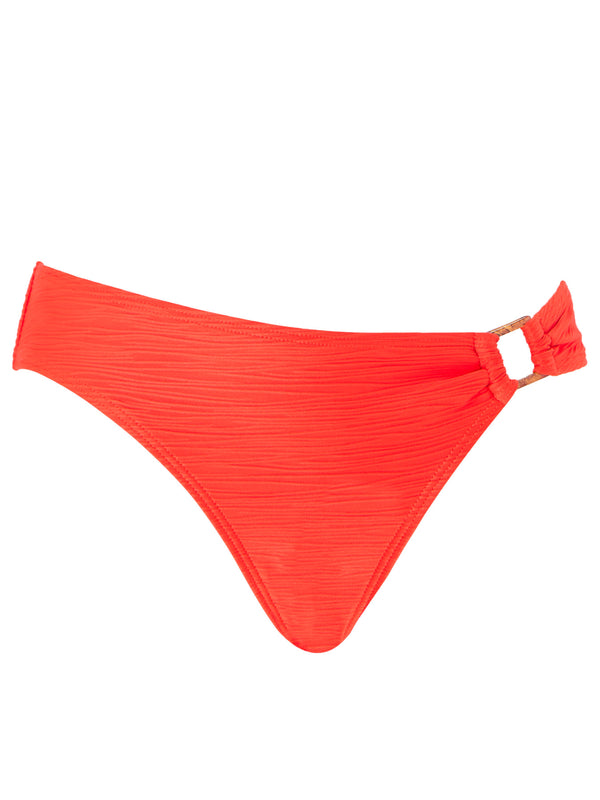 KBX Swim Crinkle High Leg Bikini Bottom