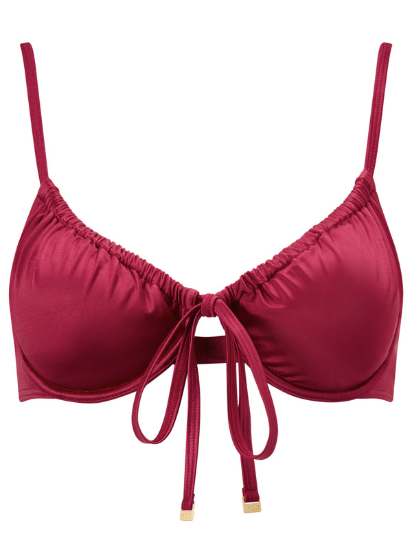 KBX Swim Shimmer Wired Bikini Top