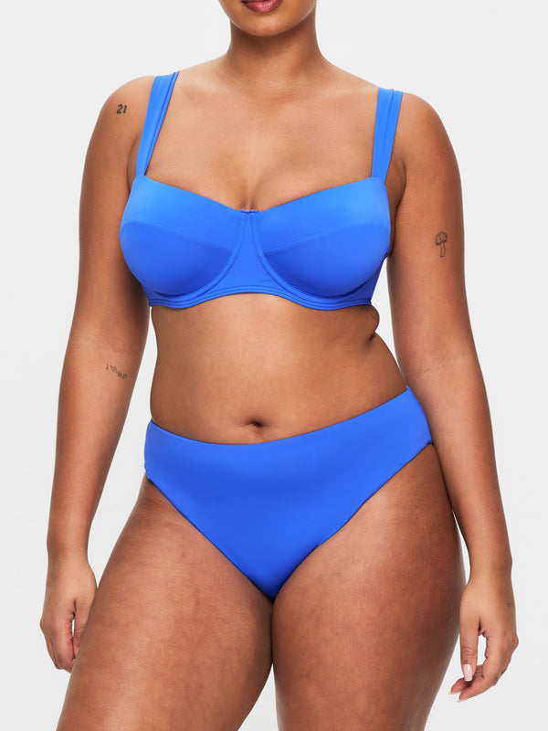 KBX Swim Solid Essential Wired Bikini Top