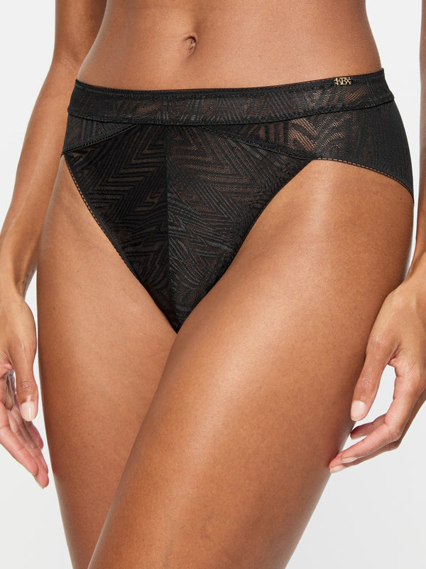 Ann Summers Tessa High-Rise Brazilian Black