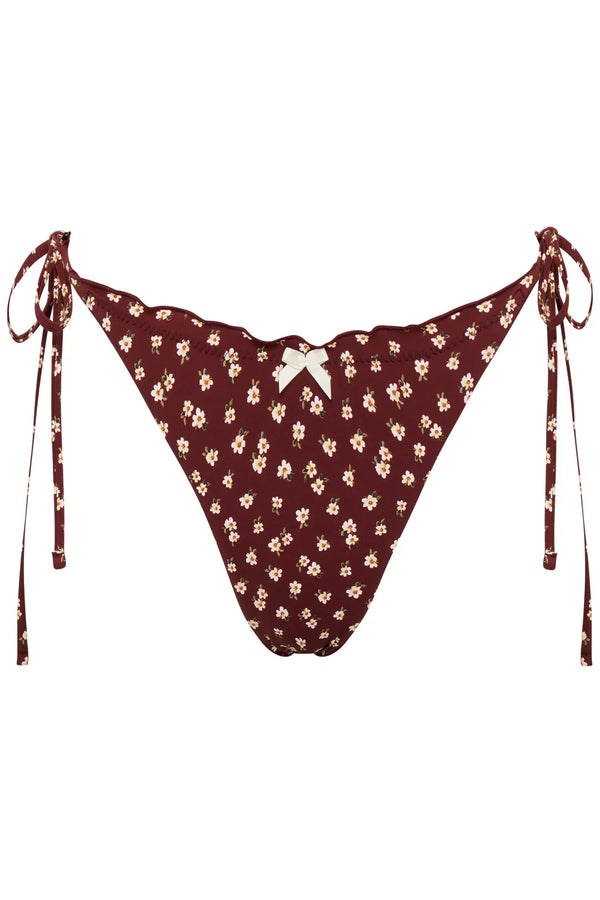 Wild Lovers Velvet Martini Bikini Bottoms